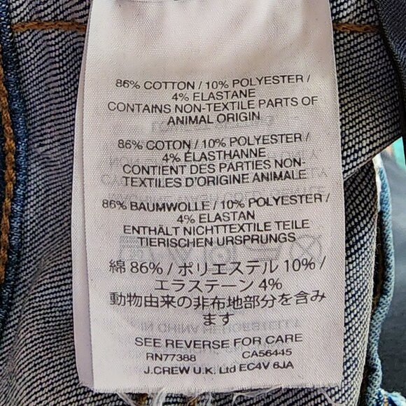 Madewell 9" High-Rise Button Fly Skinny Jeans Size 26 - Picture 15 of 16